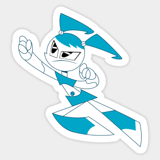 Jenny Attacks !! Sticker